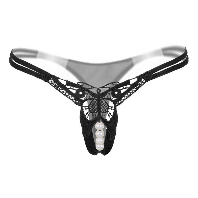 Women's Sexy Crotchless Lingerie Thong.