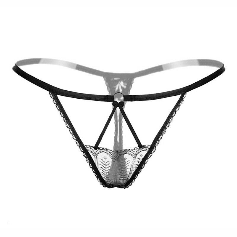 Women's Sexy Crotchless Lingerie Thong.