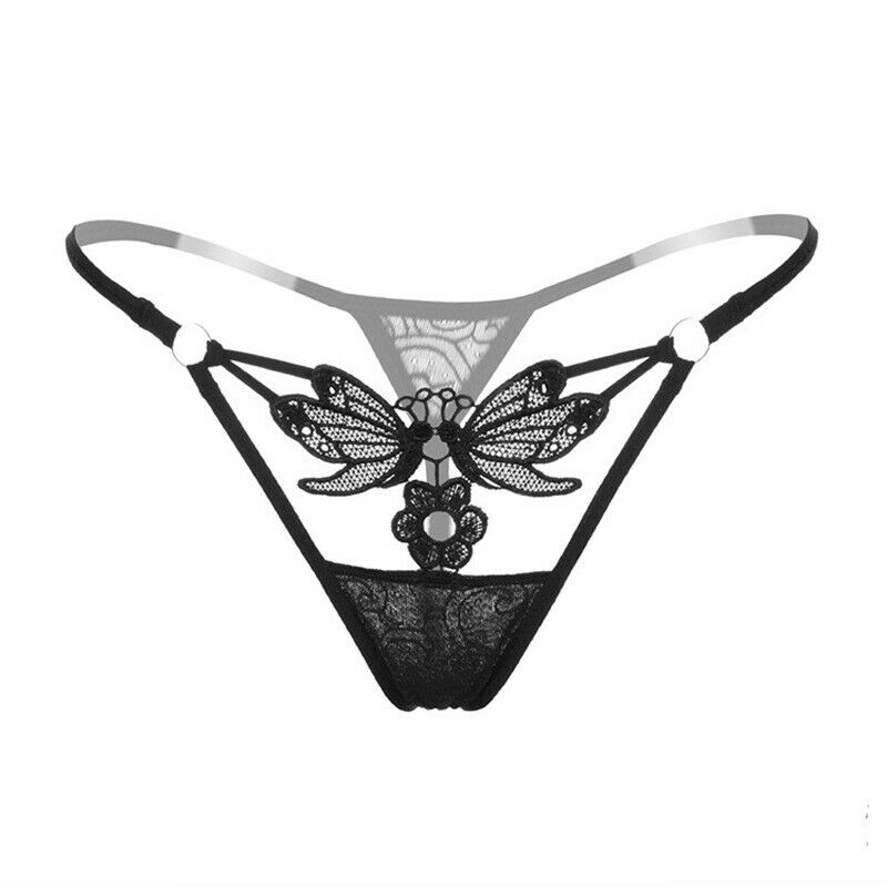 Women's Sexy Crotchless Lingerie Thong.