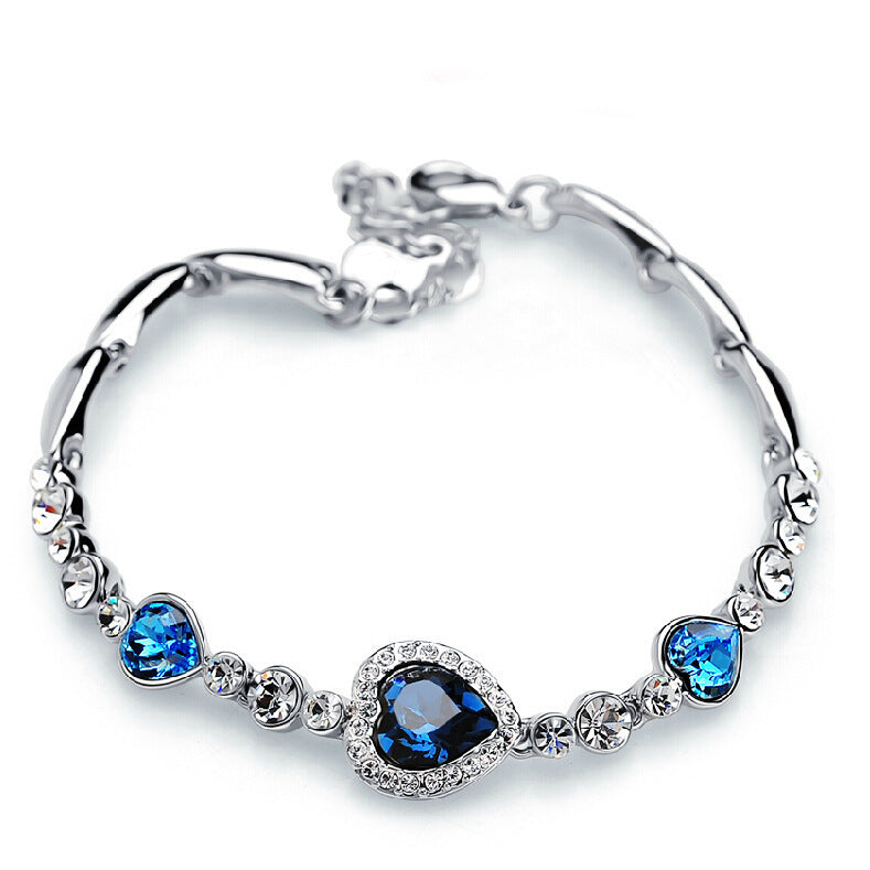 Ocean Heart Bracelet