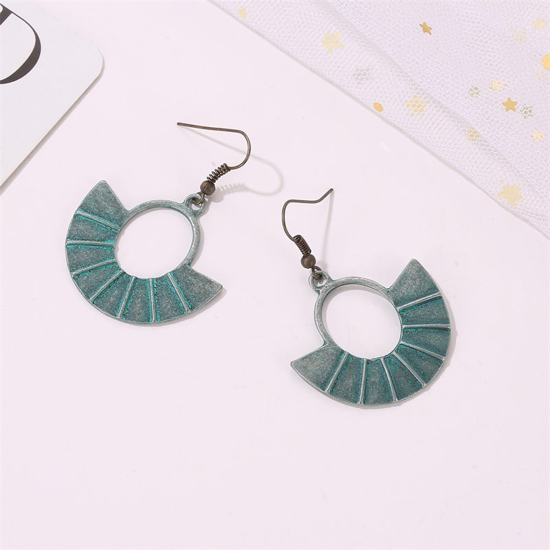 Vintage Scalloped Earrings