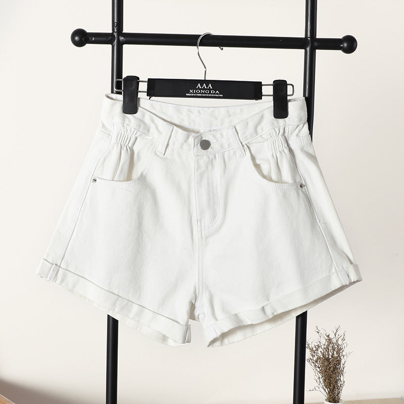 Plain Denim Shorts - M I I X A S