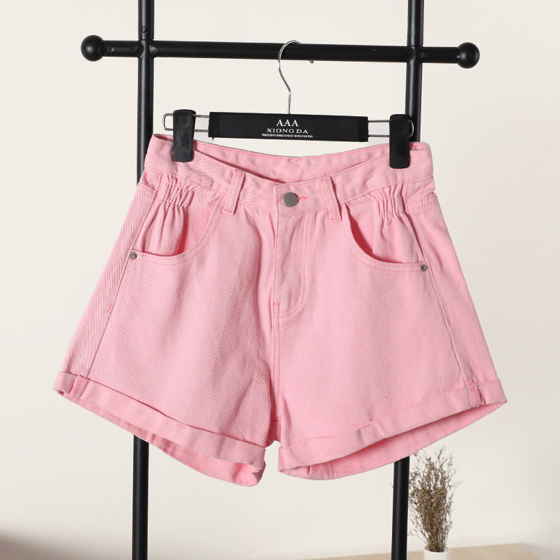 Plain Denim Shorts - M I I X A S