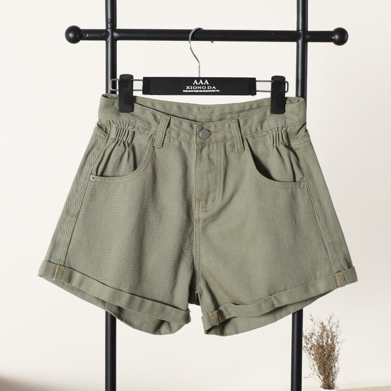 Plain Denim Shorts - M I I X A S