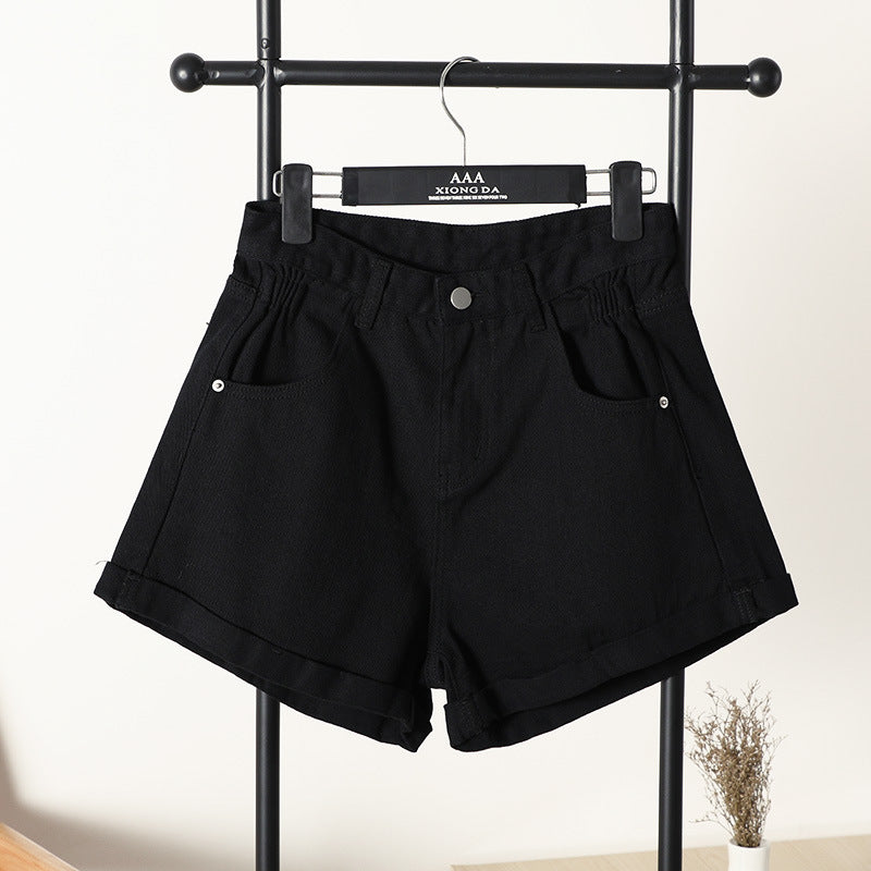 Plain Denim Shorts - M I I X A S