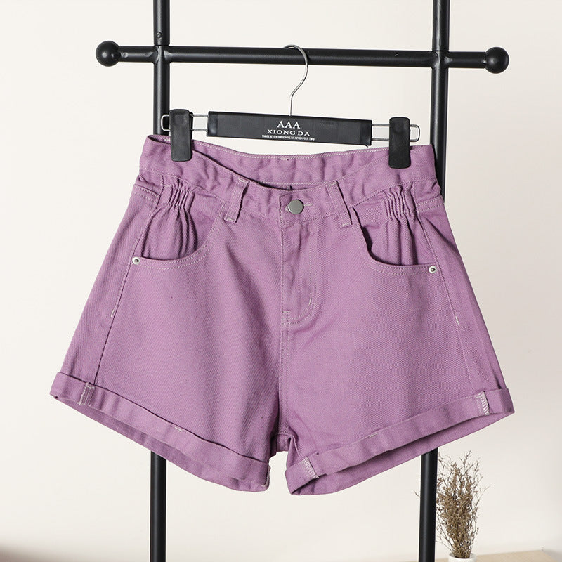 Plain Denim Shorts - M I I X A S