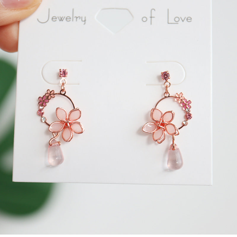 Sweet Floral Earrings/Clip On Earrings