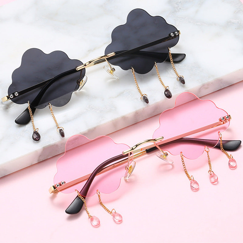 Cloud Pendant Fashion Sunglasses