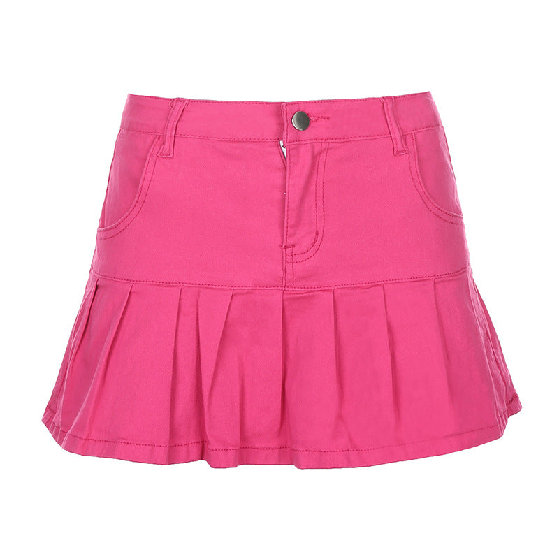 Women Ruffles High Waist Short Skirts