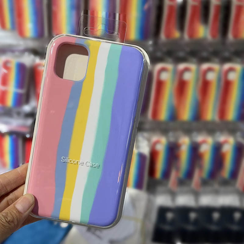 Rainbow Silicone iPhone Cases