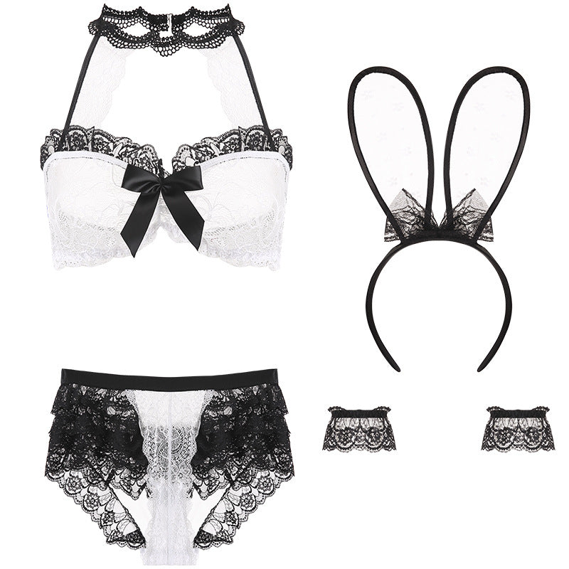 Sexy Bunny Costume Lingerie Set