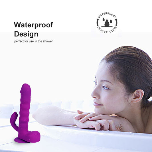 Remote Control Silicone Dildo Vibrator