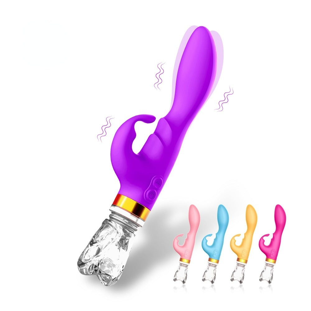 Color Light Clitoral Stimulator Massager G-Spot Vibrator - M I I X A S