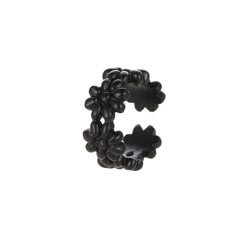 Floral U-Shaped Daisy Ear Cuff