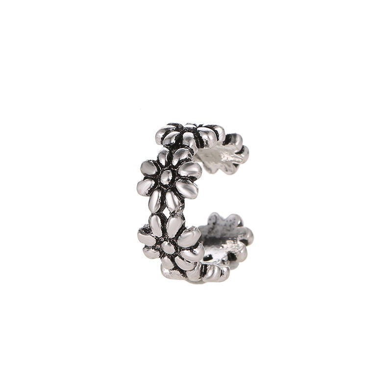 Floral U-Shaped Daisy Ear Cuff