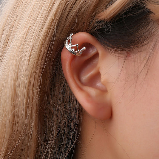 Crown Design Ear Cuff