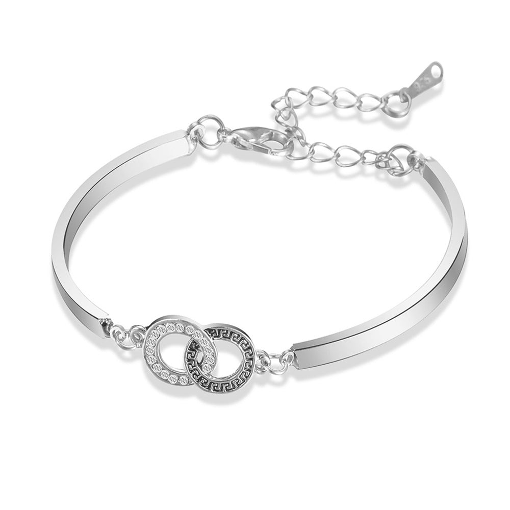 Circle Diamond Bracelet