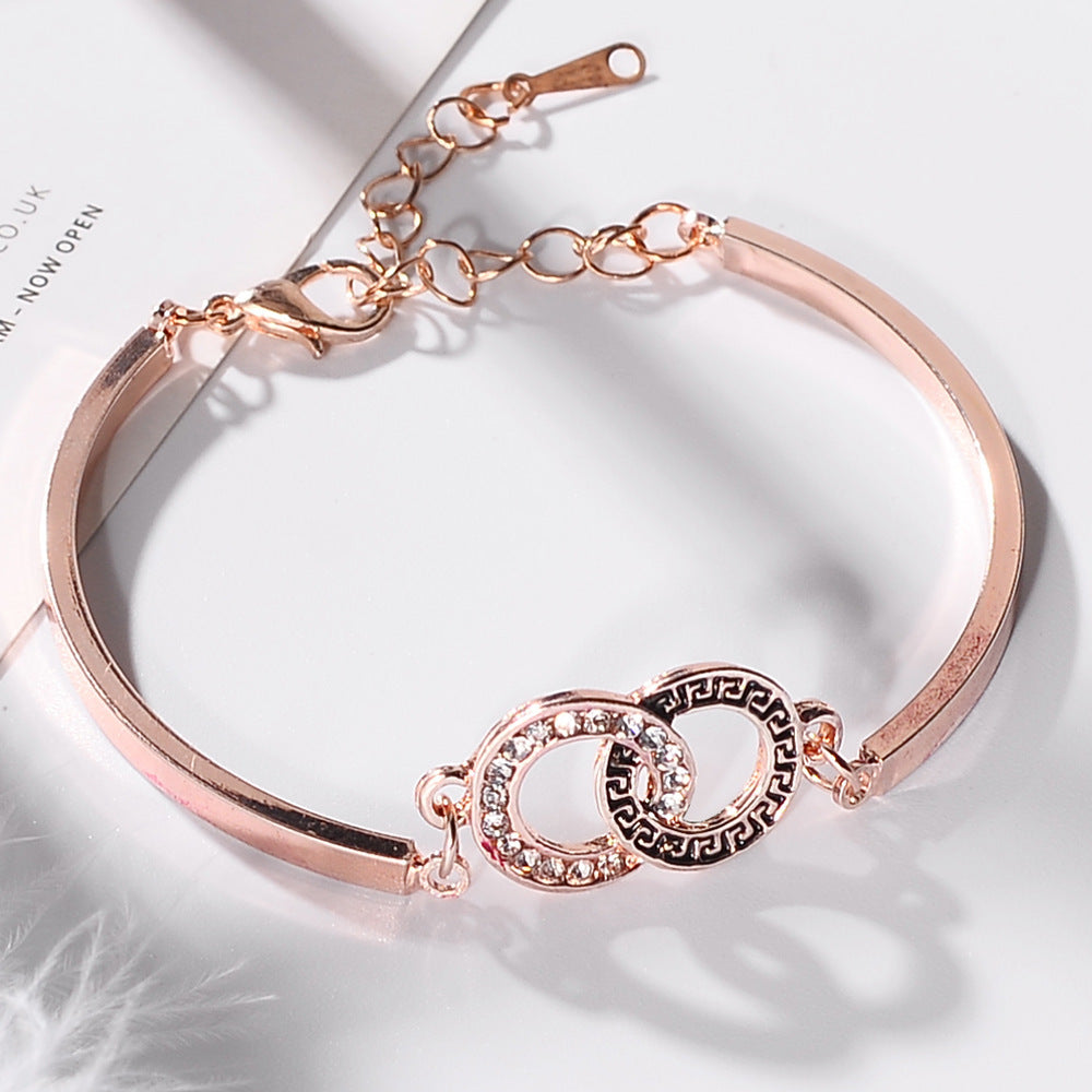 Circle Diamond Bracelet