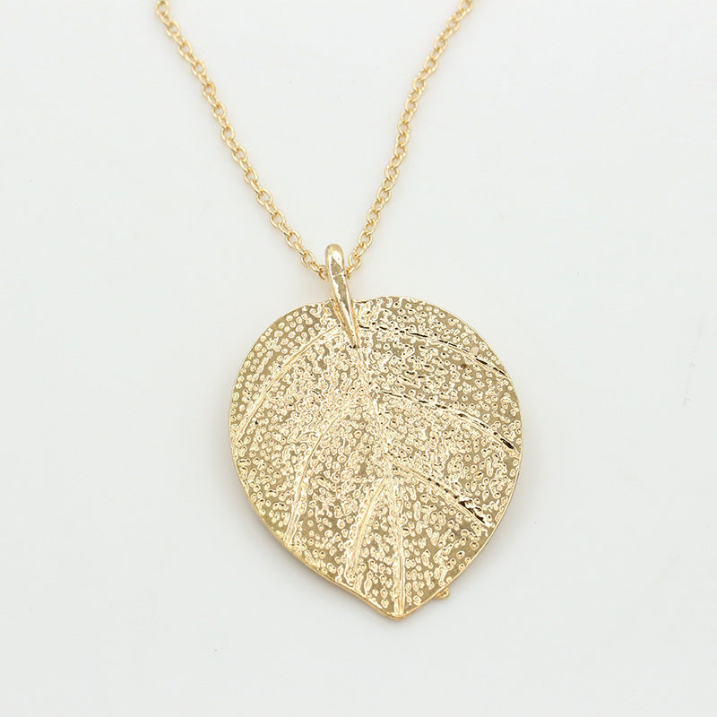 Gold Leaf Necklace