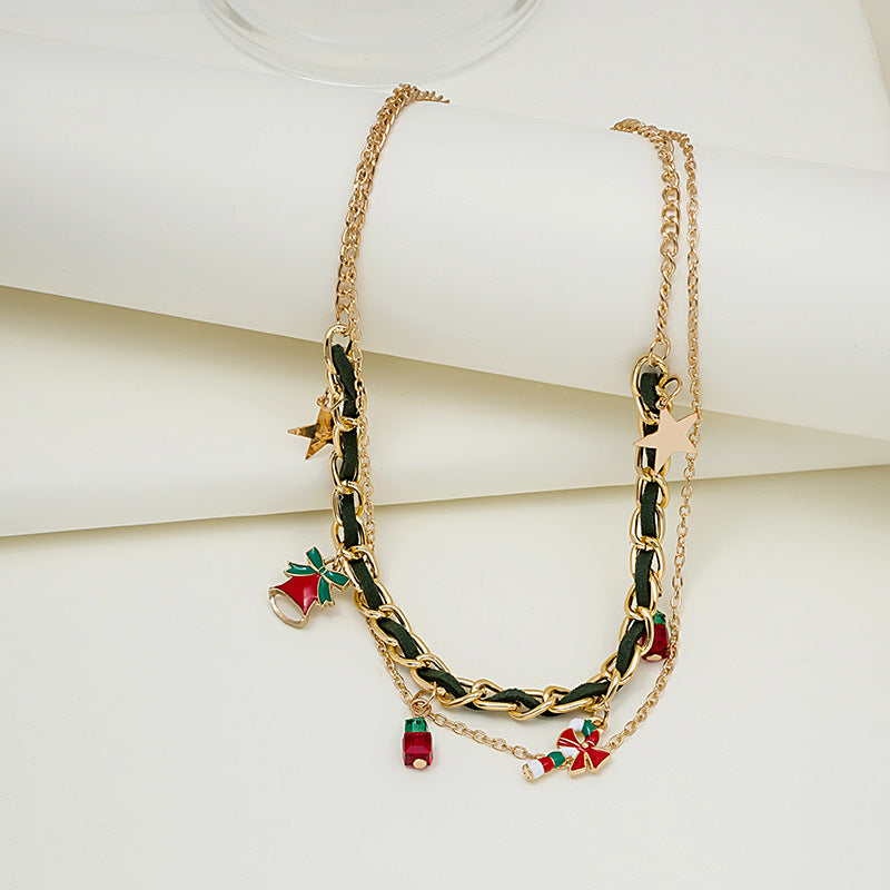 Christmas Decor Pendant Necklace