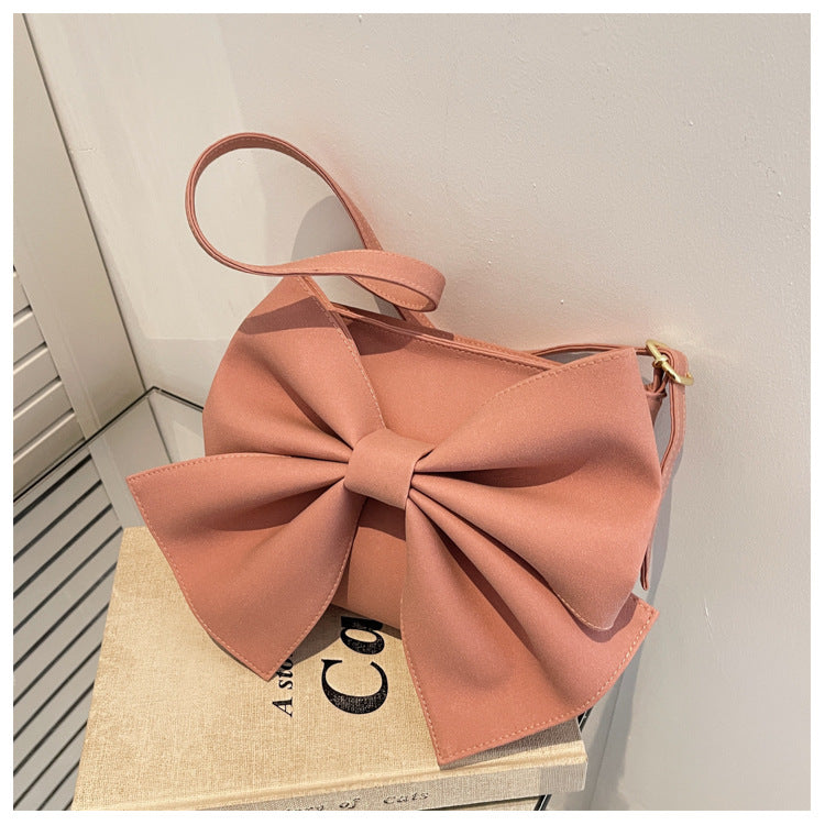 Front Ribbon Bow Crossbody Bag - M I I X A S