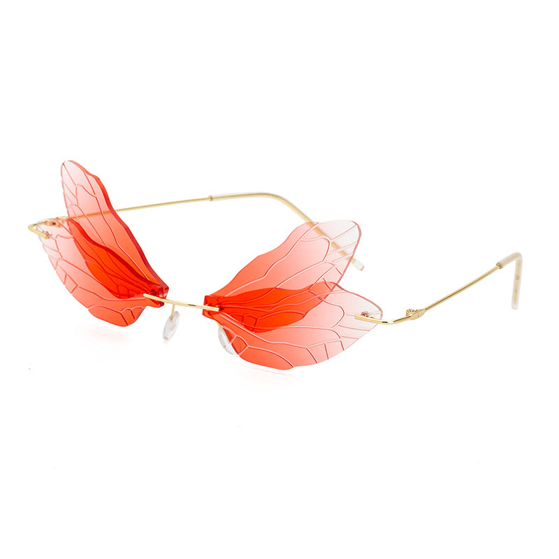 Frameless Dragonfly Sunglasses