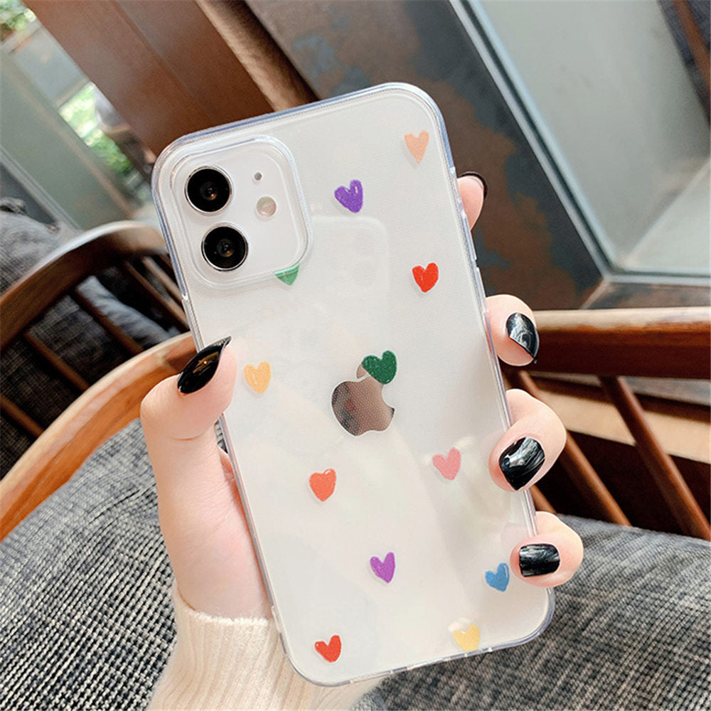 Heart Print iPhone Cases