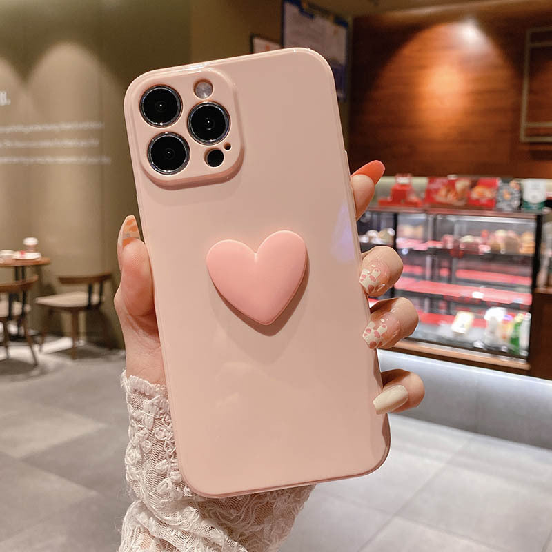 3D Heart iPhone Cases