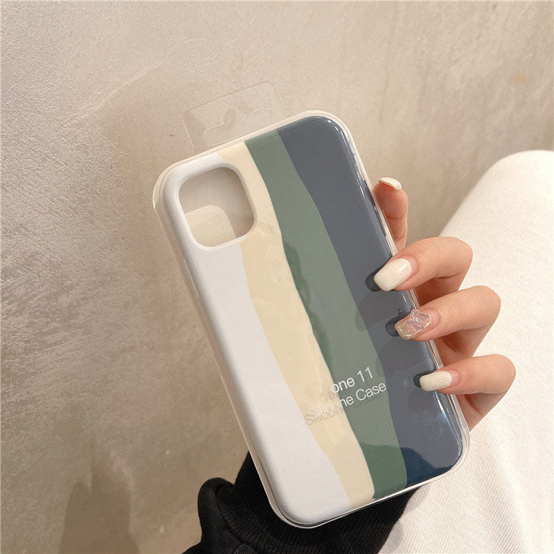 Rainbow Silicone iPhone Cases