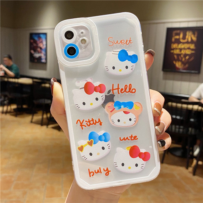 Bearbrick/Doraemon/Hellokitty/Cinnamoroll iPhone Cases