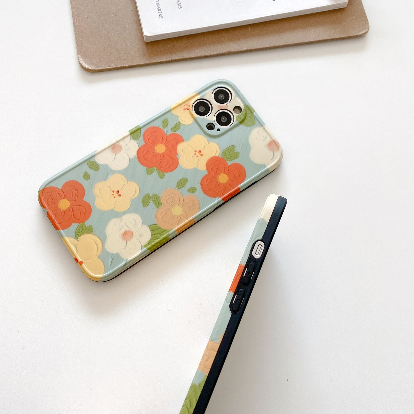 Oil Painting Floral iPhone Cases