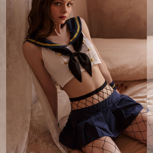 Sailor Captain Cosplay Lingerie Set