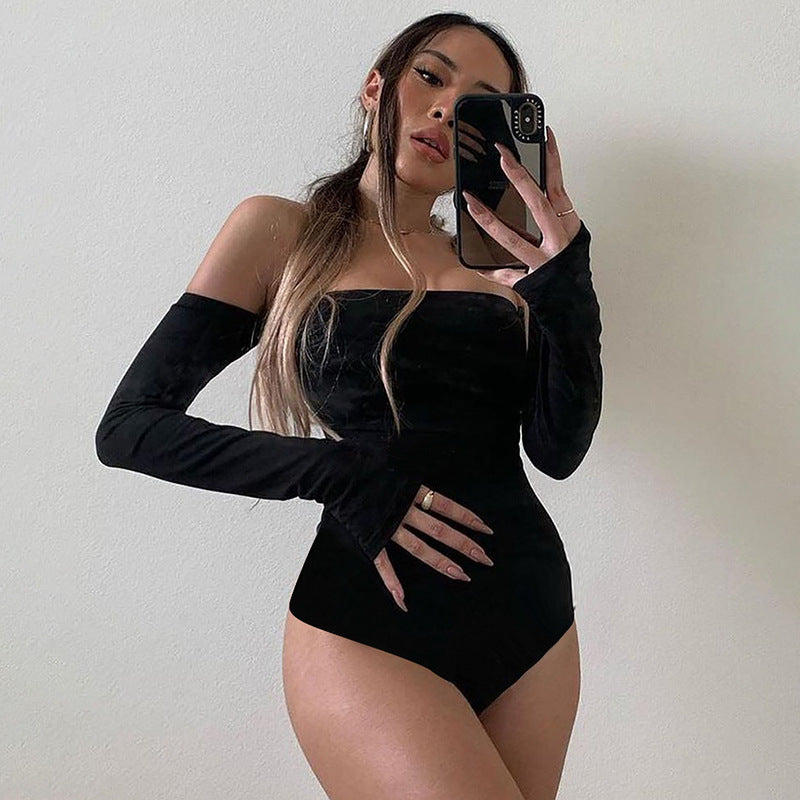 Strapless Bodysuit Women