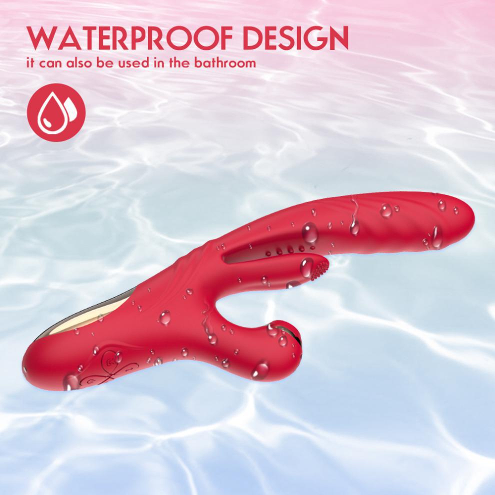 3 In 1 Waterproof Vibrator G-spot Stimulator