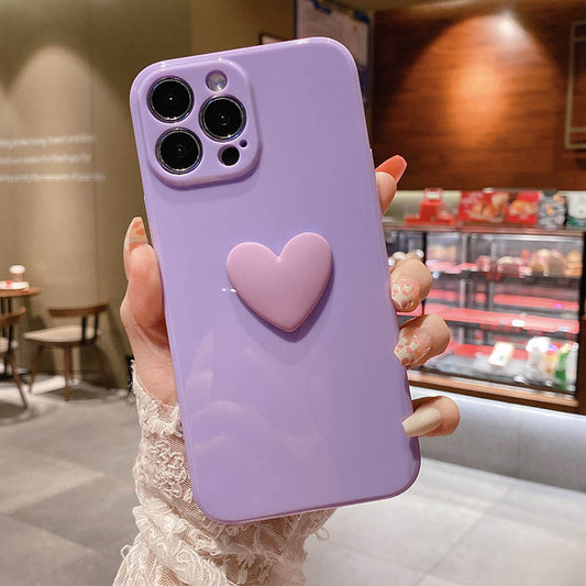 3D Heart iPhone Cases