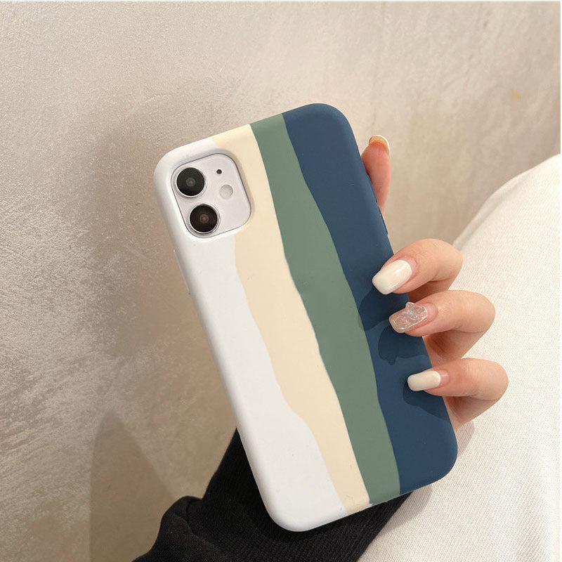 Rainbow Silicone iPhone Cases