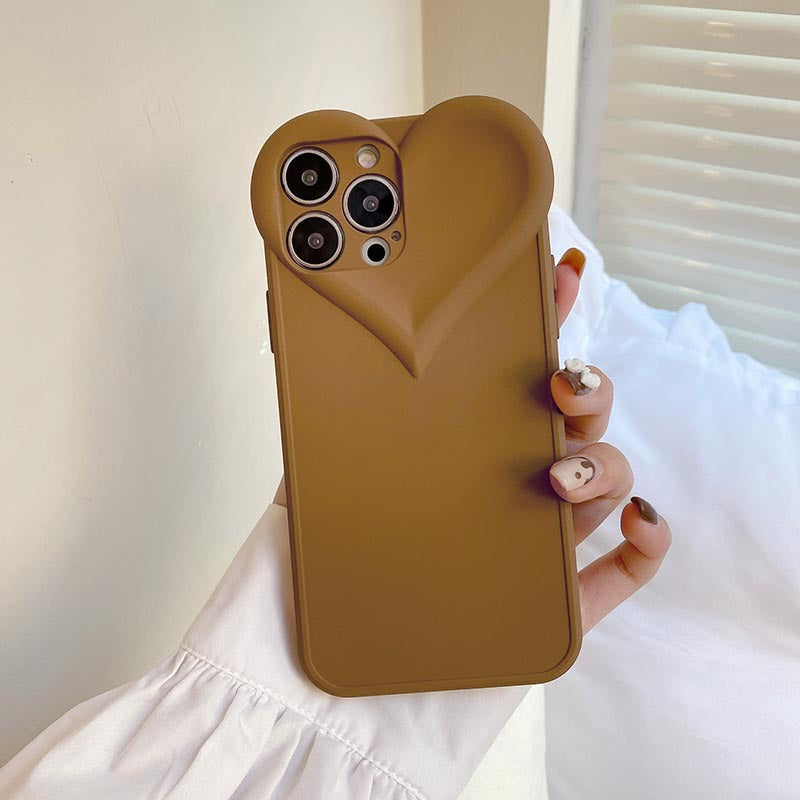 3D Heart iPhone Cases