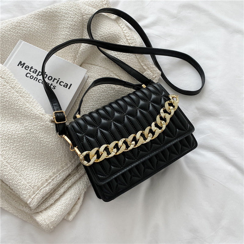 Front Chain Crossbody Square Bag - M I I X A S