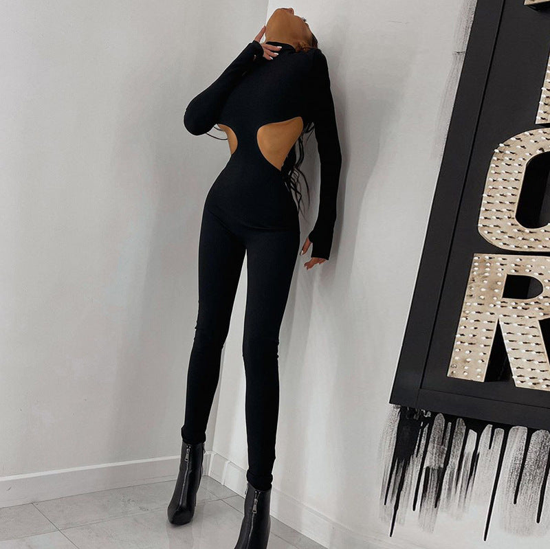 Sexy Hollow Out Jumpsuit Women