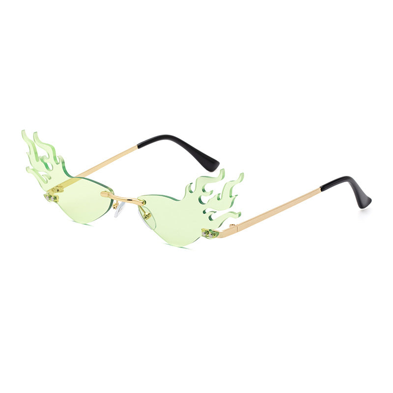 Flame Frameless Fashion Sunglasses