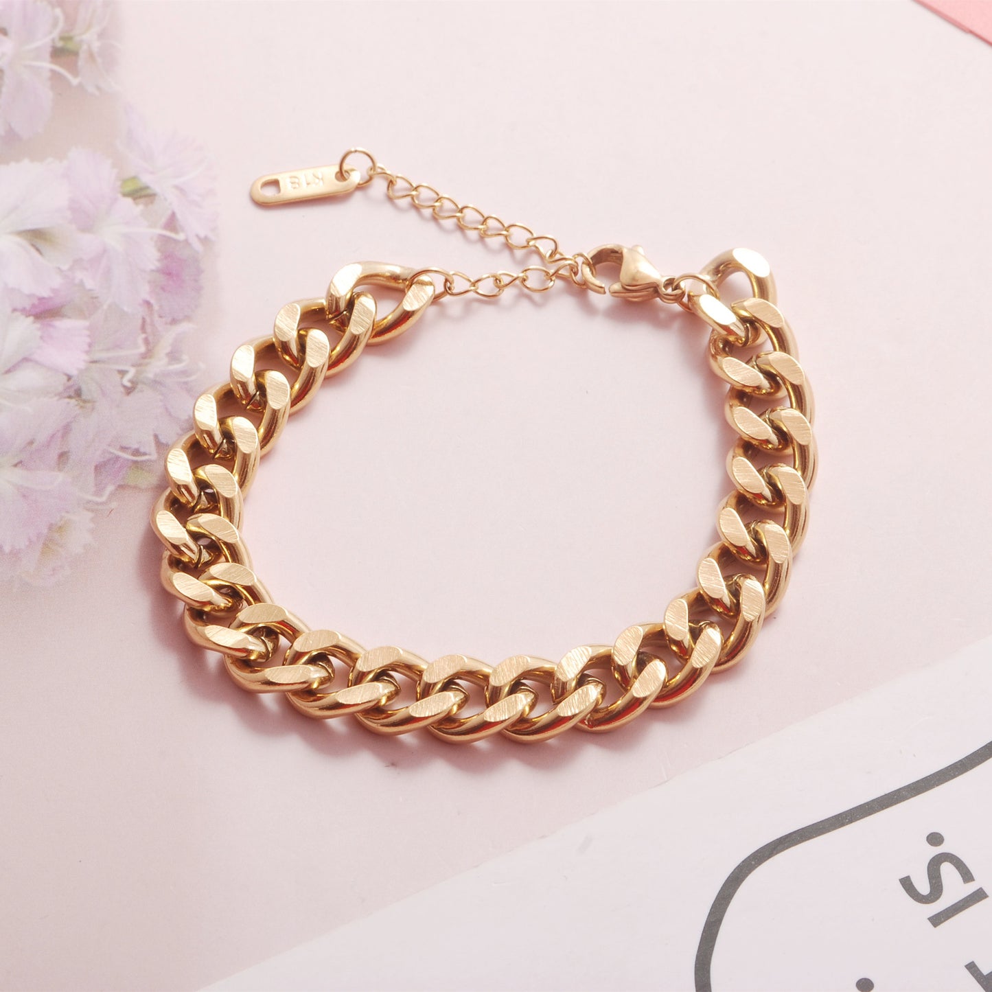 Gold Chain Fashion Bracelet Women