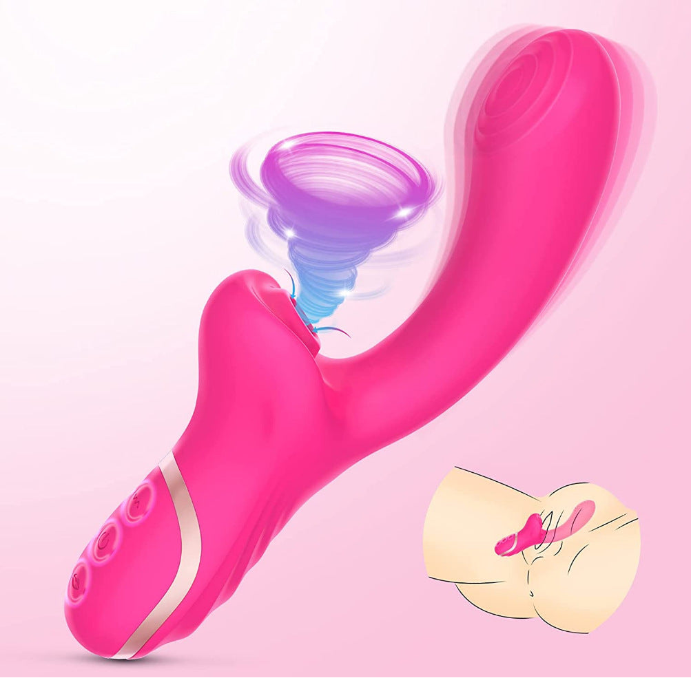 G-Spot Clitoral Suction Air Pleasure Stimulator Massager Vibrator - M I I X A S