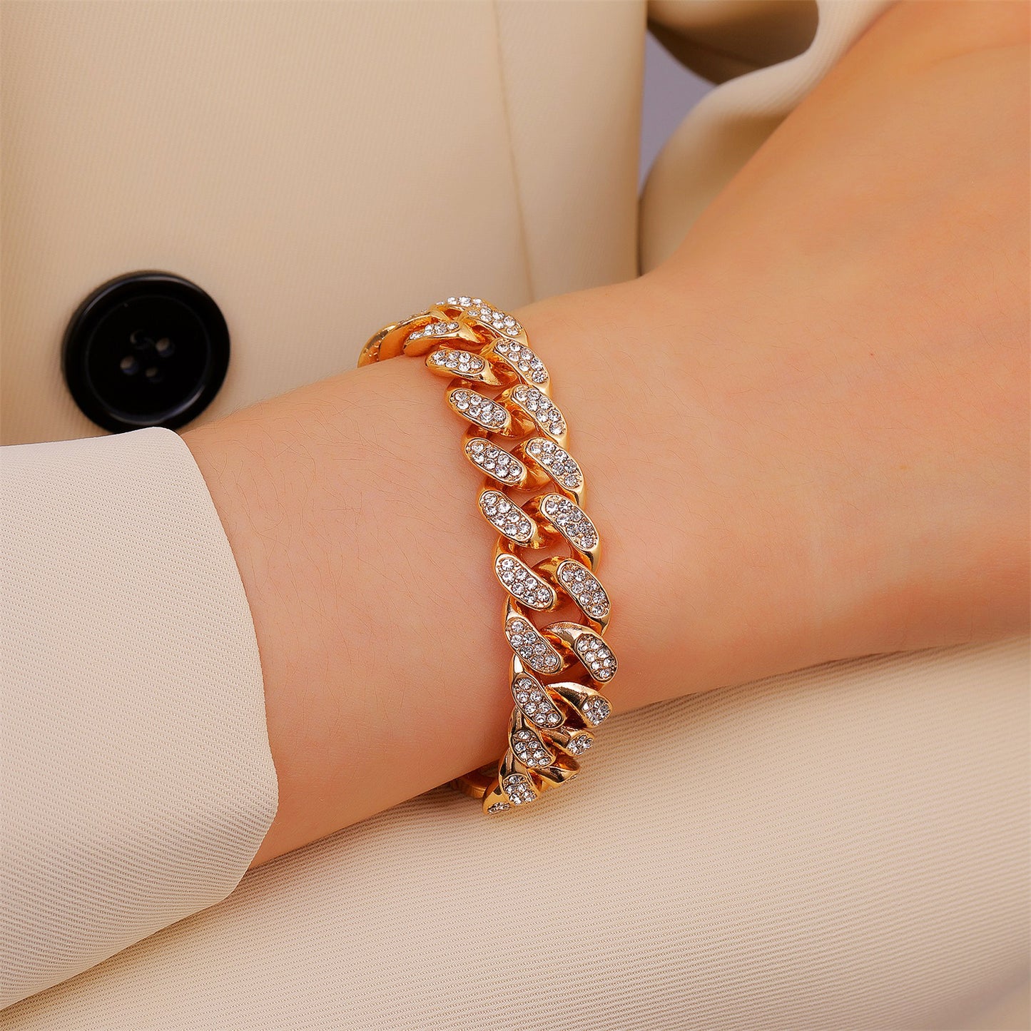 Rhinestone Diamond Bracelet