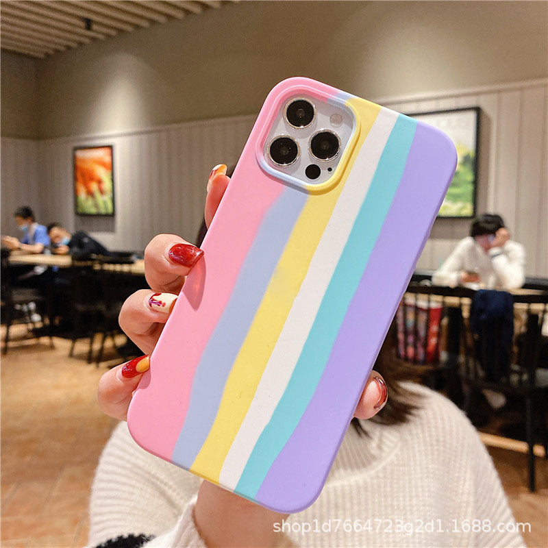 Rainbow Silicone iPhone Cases