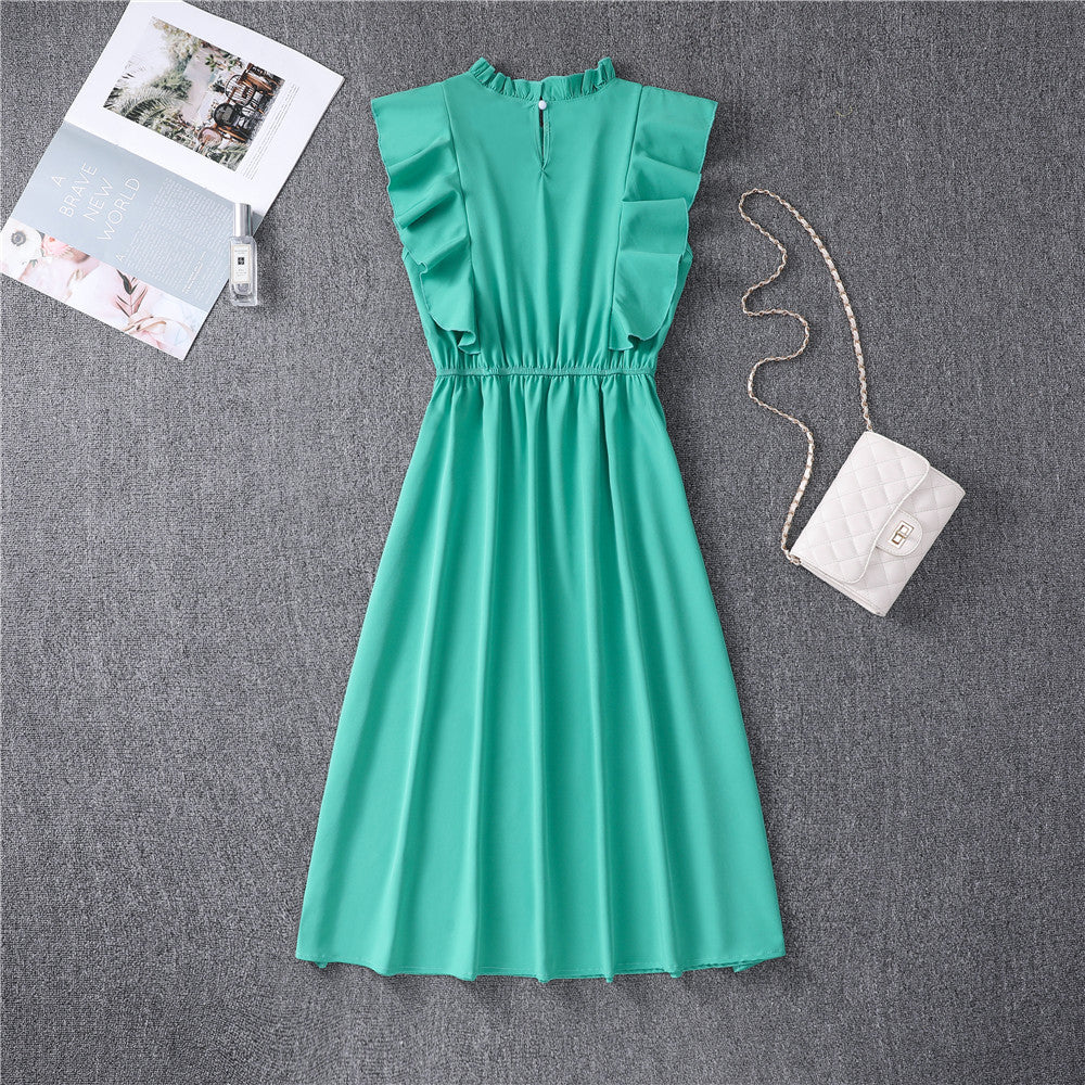 Tiffany Blue Butterfly Sleeve Dress - M I I X A S