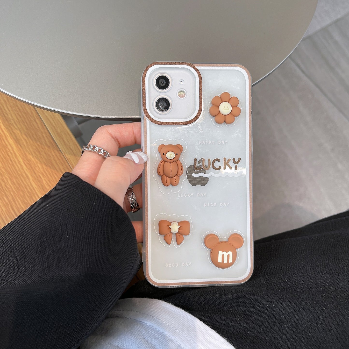 Cute 3D Bear iPhone Cases