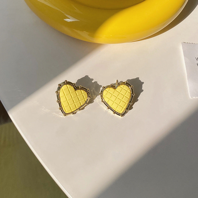 Yellow Series 925 Sterling Silver Earrings