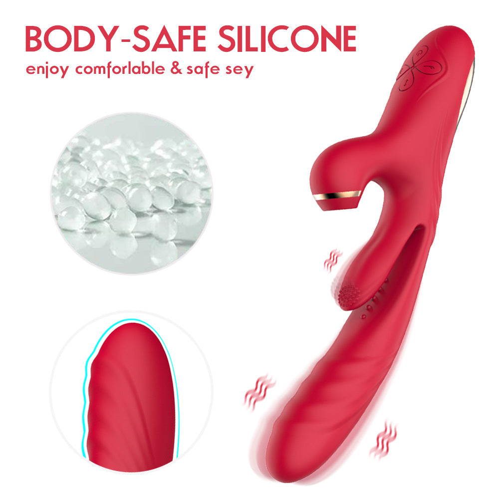 3 In 1 Waterproof Vibrator G-spot Stimulator