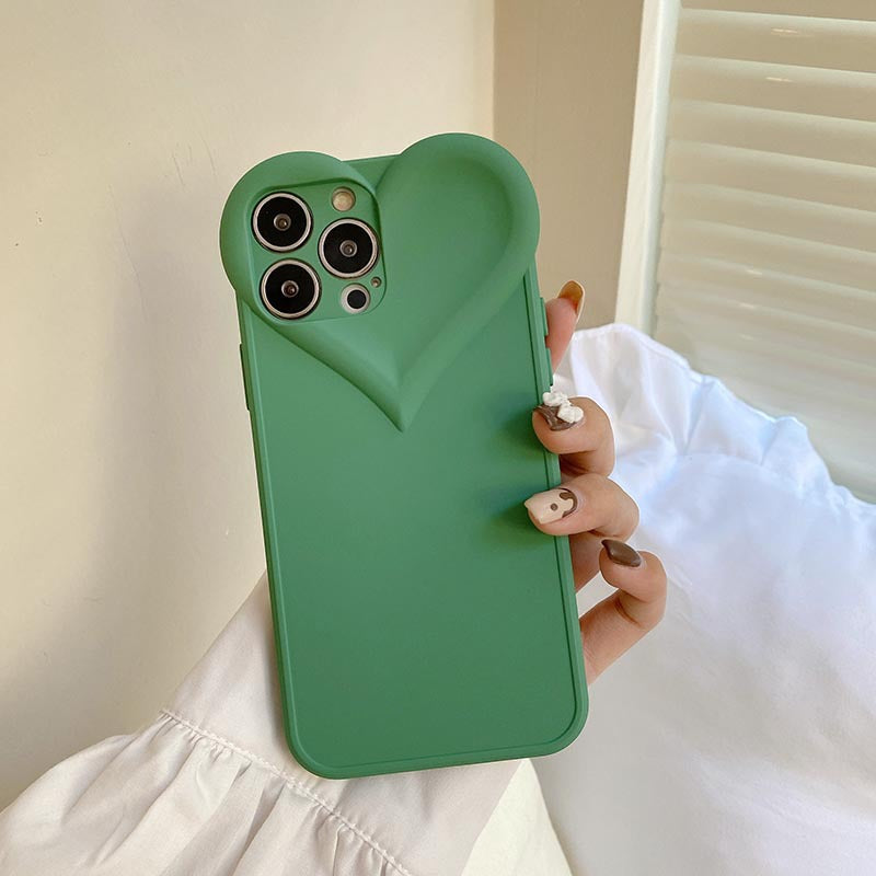 3D Heart iPhone Cases