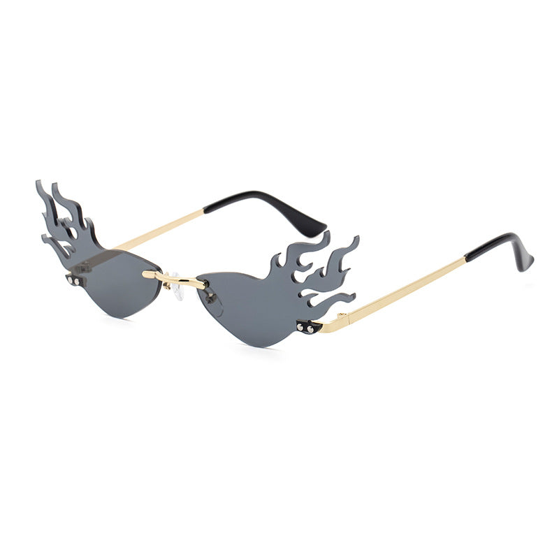 Flame Frameless Fashion Sunglasses